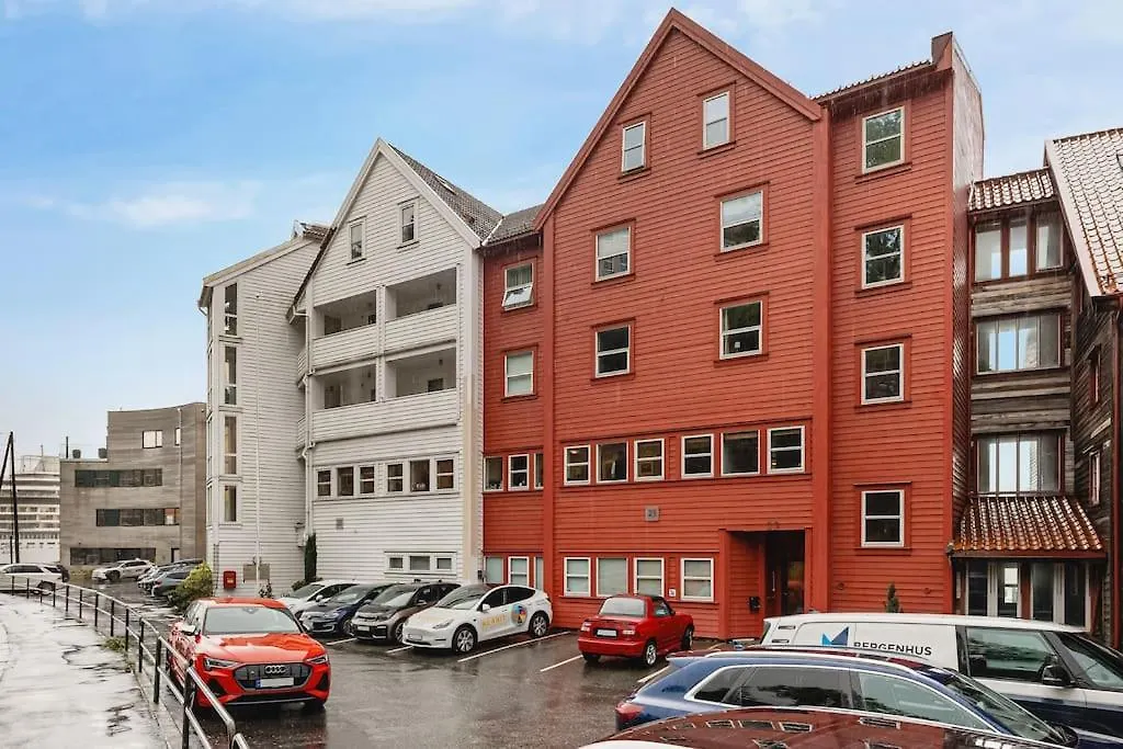Dinbnb Apartments I Historical Seaside Apt I 500M To Bryggen - Value Bergen Noorwegen
